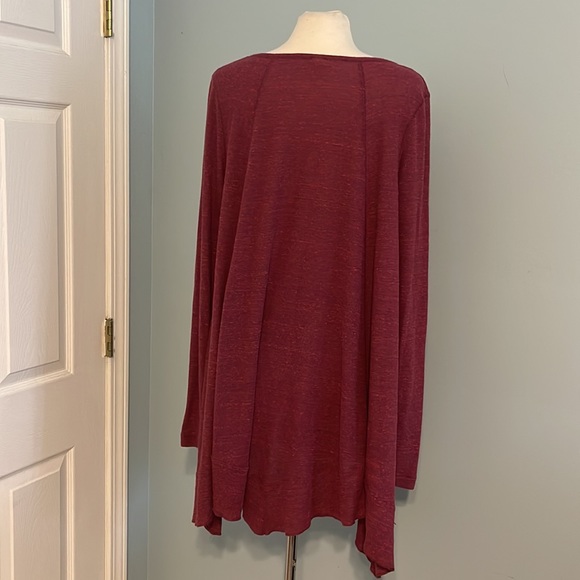 We the Free by Free People Swing Thermal Top Purple size Medium - Picture 3 of 9